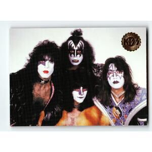 KISS Band 1997 KISSTORY KISS Catalog Ltd. #62 Music Card